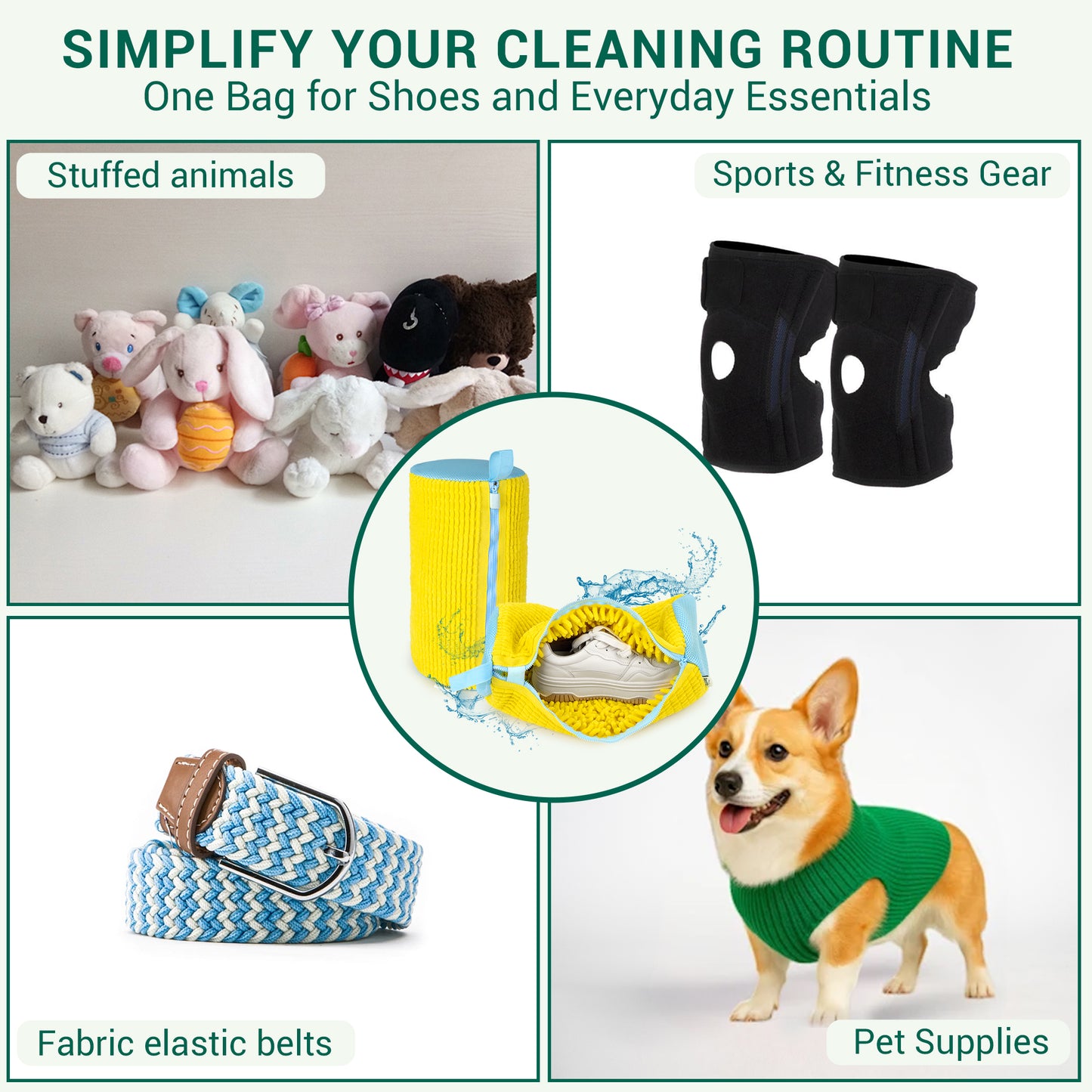 Shoe washing machine bag (Set of 2 pcs)