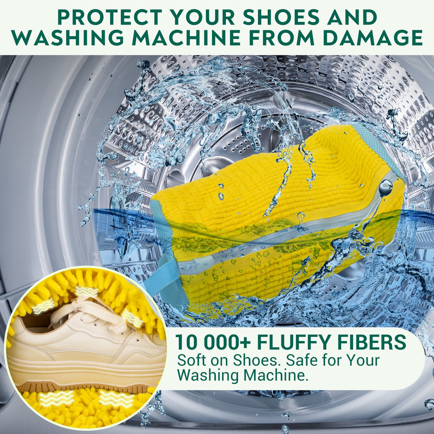 Shoe washing machine bag (Set of 2 pcs)